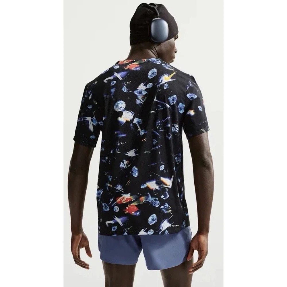 *NEW* Size Medium - Nike AeroSwift Glam Dri-FIT ADV Running Top IH5043-010